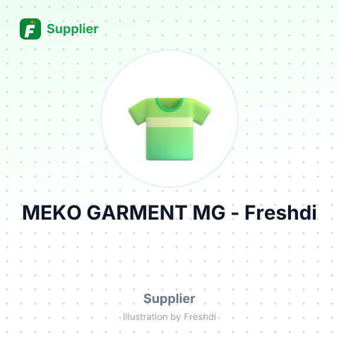 MEKO GARMENT MG – summary card, no photo uploaded yet