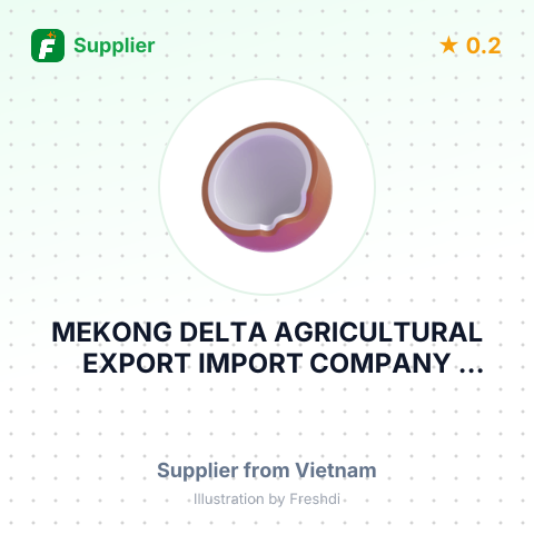 MEKONG DELTA AGRICULTURAL EXPORT IMPORT COMPANY LIMITED – summary card, no photo uploaded yet
