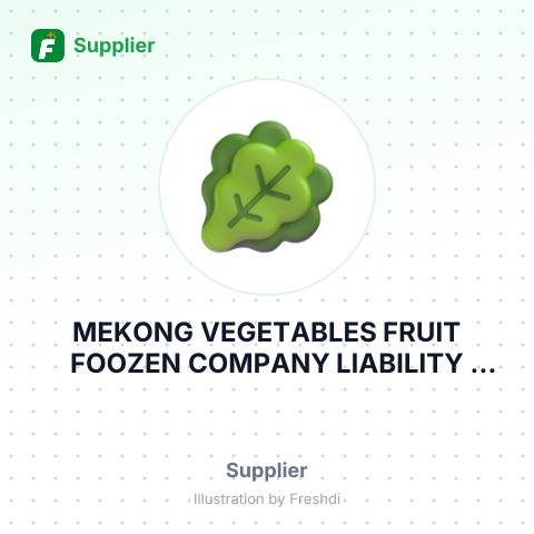MEKONG VEGETABLES FRUIT FOOZEN COMPANY LIABILITY LIMITED – summary card, no photo uploaded yet