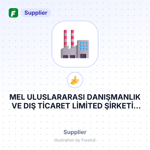 MEL ULUSLARARASI DANIŞMANLIK VE DIŞ TİCARET LİMİTED ŞİRKETİ – summary card, no photo uploaded yet