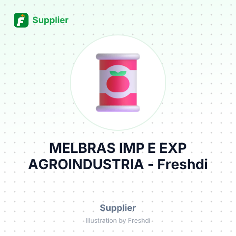 MELBRAS IMP E EXP AGROINDUSTRIA – summary card, no photo uploaded yet