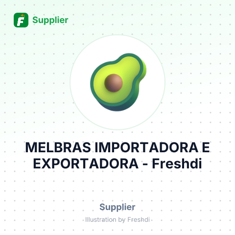 MELBRAS IMPORTADORA E EXPORTADORA – summary card, no photo uploaded yet