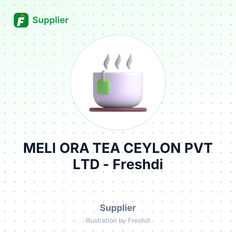 MELI ORA TEA CEYLON PVT LTD – summary card, no photo uploaded yet