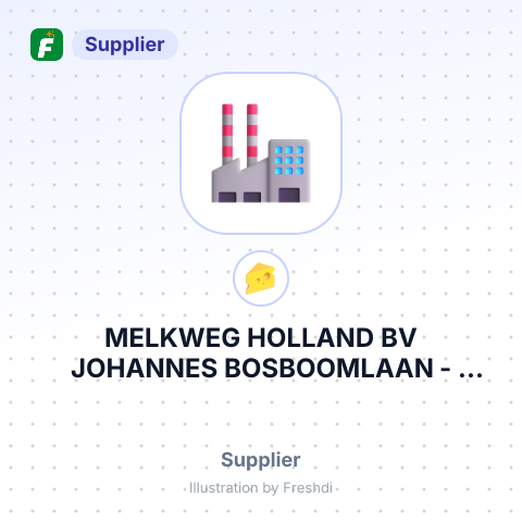 MELKWEG HOLLAND BV JOHANNES BOSBOOMLAAN – summary card, no photo uploaded yet