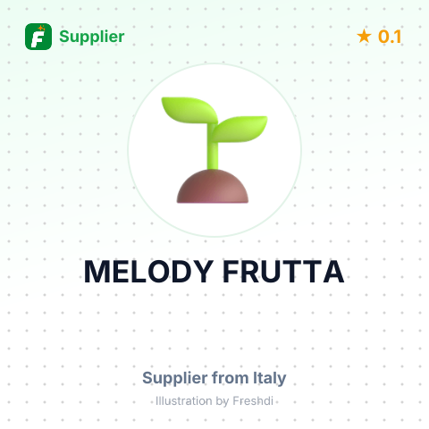 MELODY FRUTTA – summary card, no photo uploaded yet