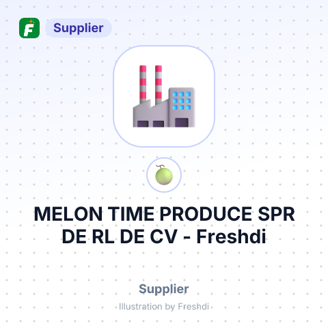MELON TIME PRODUCE SPR DE RL DE CV – summary card, no photo uploaded yet