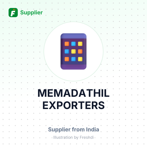 MEMADATHIL EXPORTERS – summary card, no photo uploaded yet