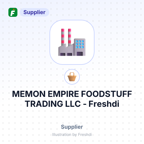MEMON EMPIRE FOODSTUFF TRADING LLC – summary card, no photo uploaded yet