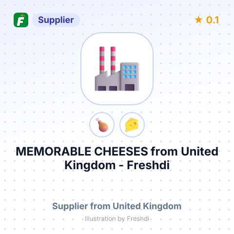 MEMORABLE CHEESES – summary card, no photo uploaded yet