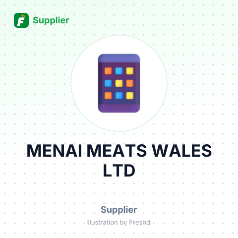 MENAI MEATS WALES LTD – summary card, no photo uploaded yet