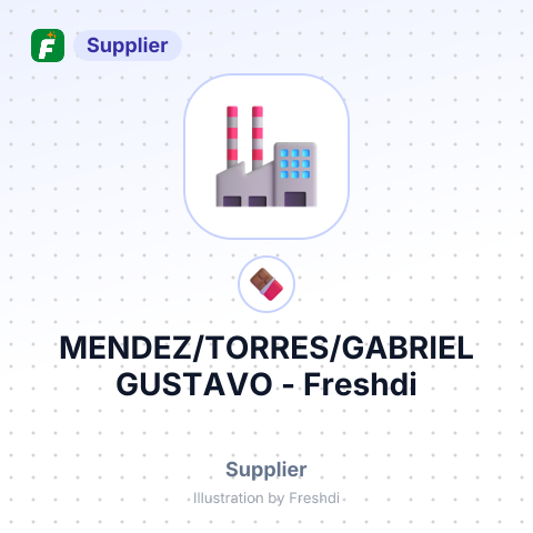 MENDEZ/TORRES/GABRIEL GUSTAVO – summary card, no photo uploaded yet