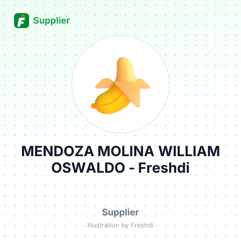 MENDOZA MOLINA WILLIAM OSWALDO – summary card, no photo uploaded yet