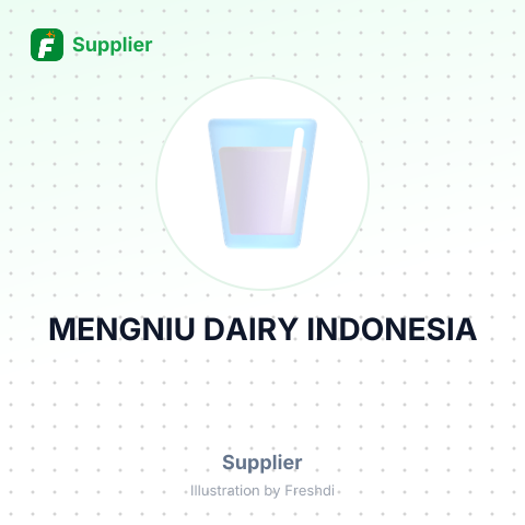 MENGNIU DAIRY INDONESIA – summary card, no photo uploaded yet