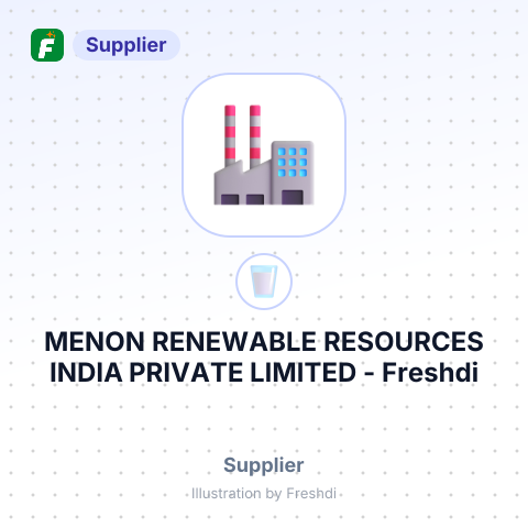 MENON RENEWABLE RESOURCES INDIA PRIVATE LIMITED – summary card, no photo uploaded yet