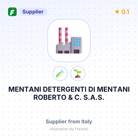 MENTANI DETERGENTI DI MENTANI ROBERTO & C. S.A.S. – summary card, no photo uploaded yet