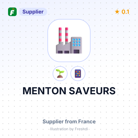 MENTON SAVEURS – summary card, no photo uploaded yet