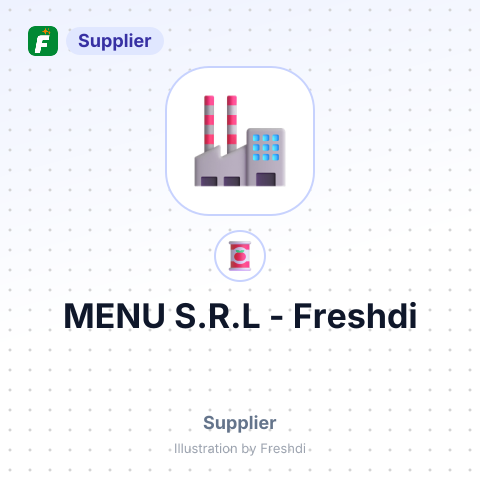 MENU S.R.L – summary card, no photo uploaded yet