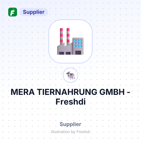 MERA TIERNAHRUNG GMBH – summary card, no photo uploaded yet
