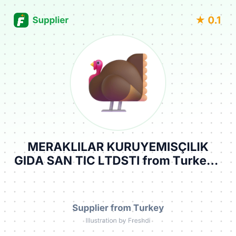 MERAKLILAR KURUYEMISÇILIK GIDA SAN TIC LTDSTI – summary card, no photo uploaded yet
