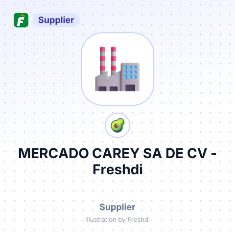 MERCADO CAREY SA DE CV – summary card, no photo uploaded yet