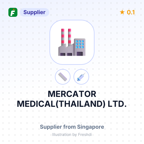 MERCATOR MEDICAL(THAILAND) LTD. – summary card, no photo uploaded yet