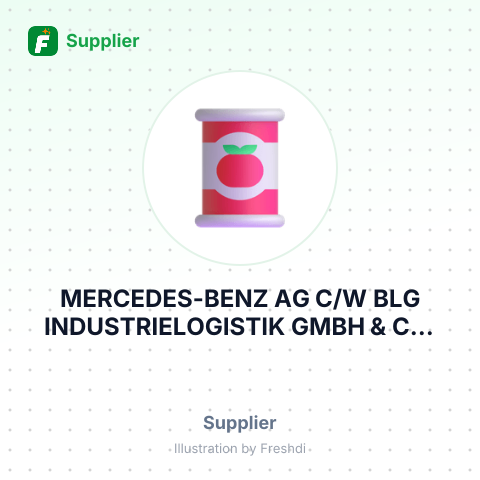 MERCEDES-BENZ AG C/W BLG INDUSTRIELOGISTIK GMBH & CO. KG – summary card, no photo uploaded yet