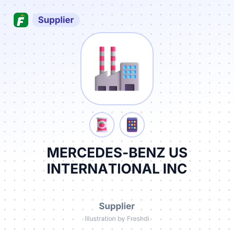 MERCEDES-BENZ US INTERNATIONAL INC – summary card, no photo uploaded yet