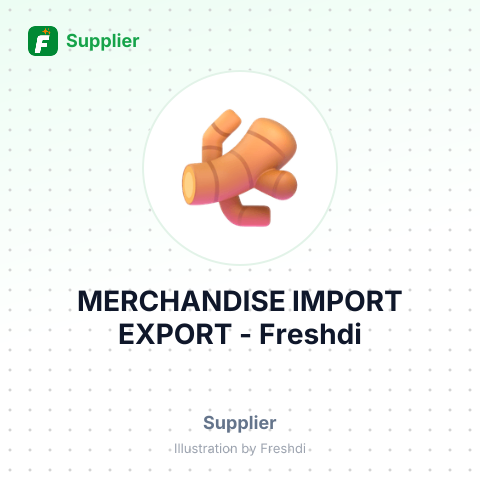 MERCHANDISE IMPORT EXPORT – summary card, no photo uploaded yet