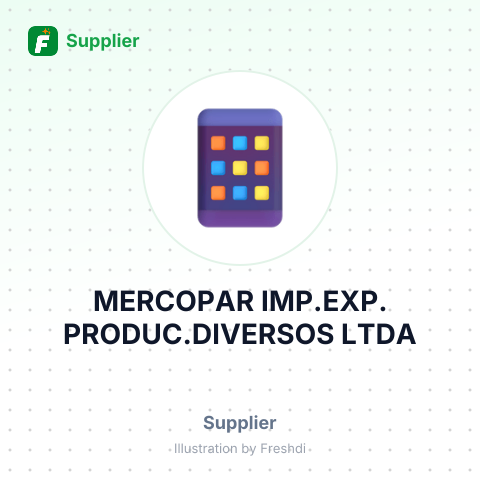 MERCOPAR IMP.EXP. PRODUC.DIVERSOS LTDA – summary card, no photo uploaded yet