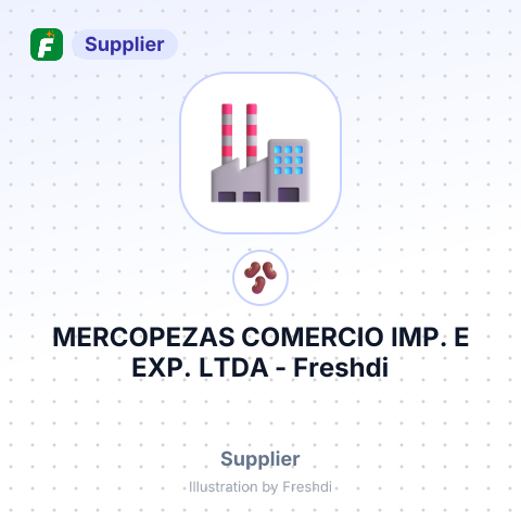 MERCOPEZAS COMERCIO IMP. E EXP. LTDA – summary card, no photo uploaded yet