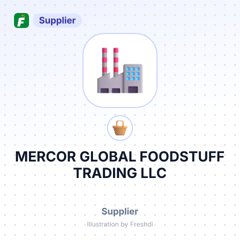 MERCOR GLOBAL FOODSTUFF TRADING LLC – summary card, no photo uploaded yet