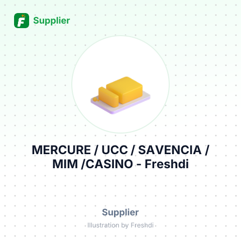 MERCURE / UCC / SAVENCIA / MIM /CASINO – summary card, no photo uploaded yet