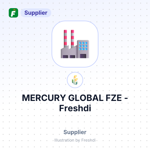 MERCURY GLOBAL FZE – summary card, no photo uploaded yet