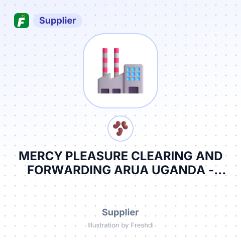 MERCY PLEASURE CLEARING AND FORWARDING ARUA UGANDA – summary card, no photo uploaded yet