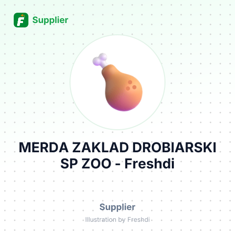 MERDA ZAKLAD DROBIARSKI SP ZOO – summary card, no photo uploaded yet