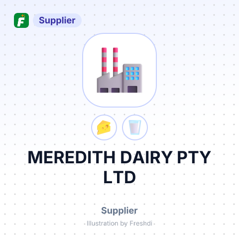 MEREDITH DAIRY PTY LTD – summary card, no photo uploaded yet