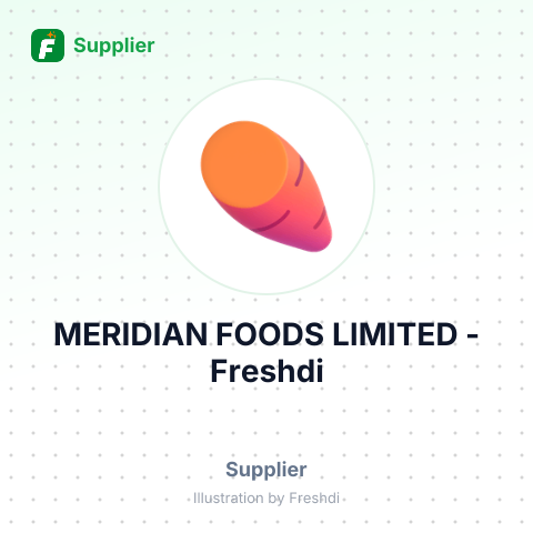 MERIDIAN FOODS LIMITED – summary card, no photo uploaded yet