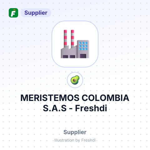 MERISTEMOS COLOMBIA S.A.S – summary card, no photo uploaded yet