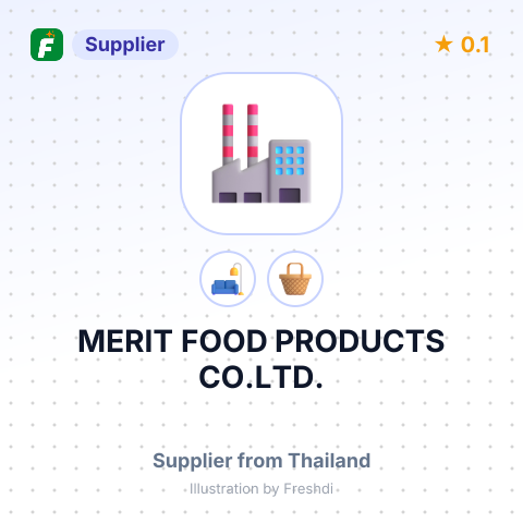 MERIT FOOD PRODUCTS CO.LTD. – summary card, no photo uploaded yet