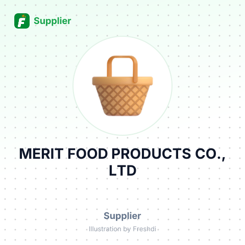 MERIT FOOD PRODUCTS CO., LTD – summary card, no photo uploaded yet
