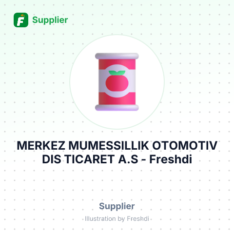 MERKEZ MUMESSILLIK OTOMOTIV DIS TICARET A.S – summary card, no photo uploaded yet