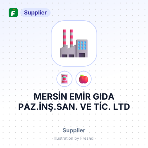 MERSİN EMİR GIDA PAZ.İNŞ.SAN. VE TİC. LTD – summary card, no photo uploaded yet