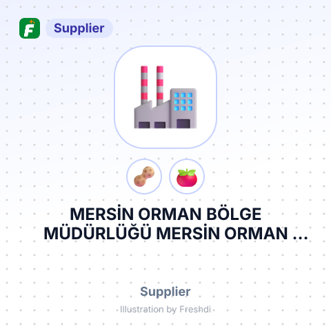 MERSİN ORMAN BÖLGE MÜDÜRLÜĞÜ MERSİN ORMAN FİDANLIK MÜDÜRLÜĞÜ – summary card, no photo uploaded yet