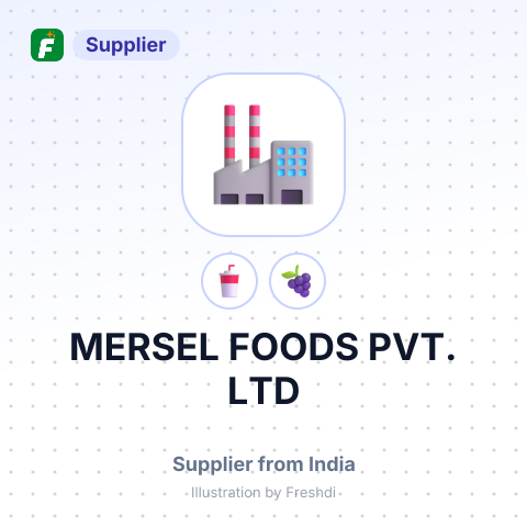 MERSEL FOODS PVT. LTD – summary card, no photo uploaded yet
