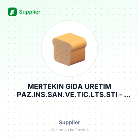 MERTEKIN GIDA URETIM PAZ.INS.SAN.VE.TIC.LTS.STI – summary card, no photo uploaded yet