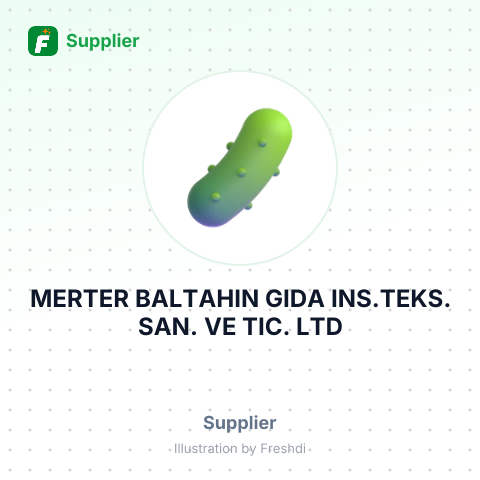 MERTER BALTAHIN GIDA INS.TEKS. SAN. VE TIC. LTD – summary card, no photo uploaded yet