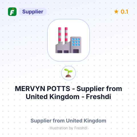 MERVYN POTTS – summary card, no photo uploaded yet