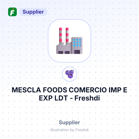 MESCLA FOODS COMERCIO IMP E EXP LDT – summary card, no photo uploaded yet