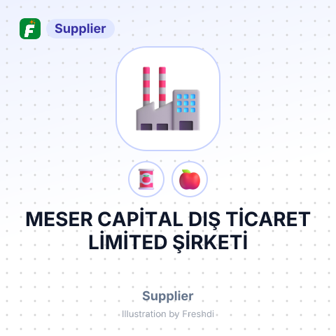 MESER CAPİTAL DIŞ TİCARET LİMİTED ŞİRKETİ – summary card, no photo uploaded yet