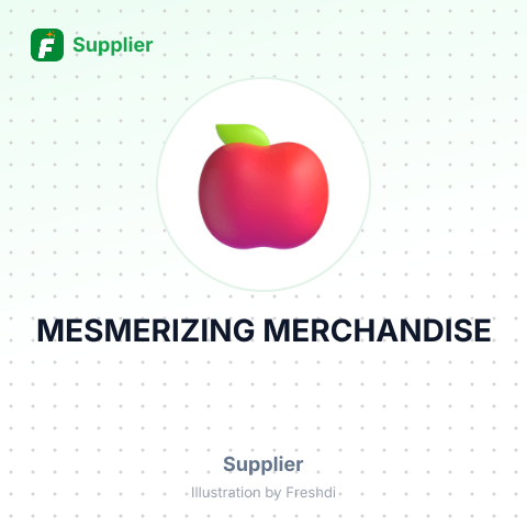 MESMERIZING MERCHANDISE – summary card, no photo uploaded yet